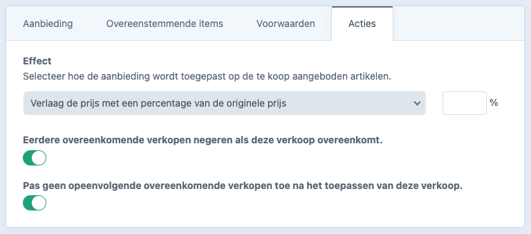 acties.