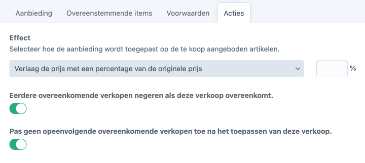 acties.