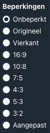 bijsnijden.