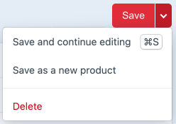 products save.